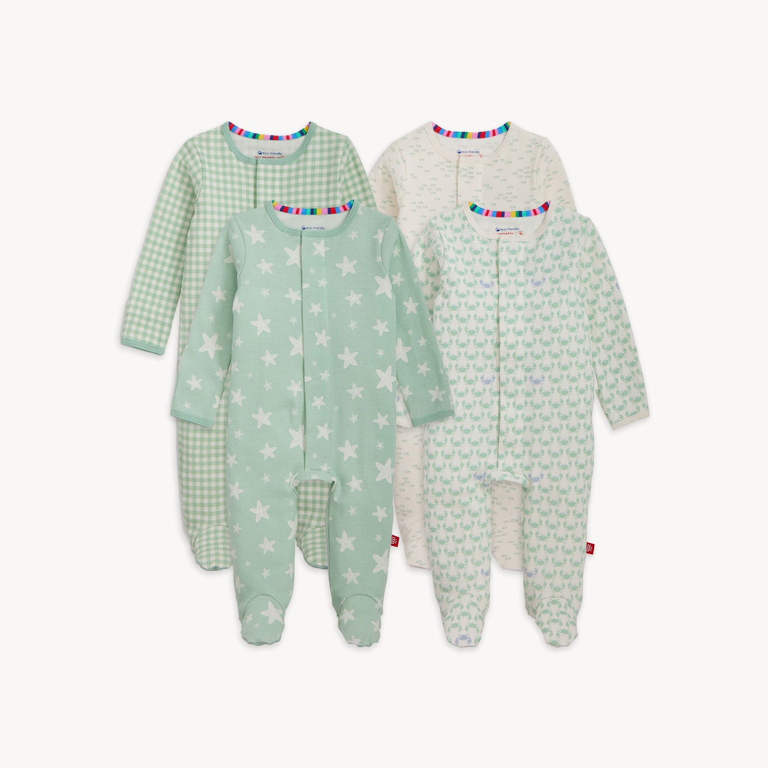 Magnetic 4-Pack Footie