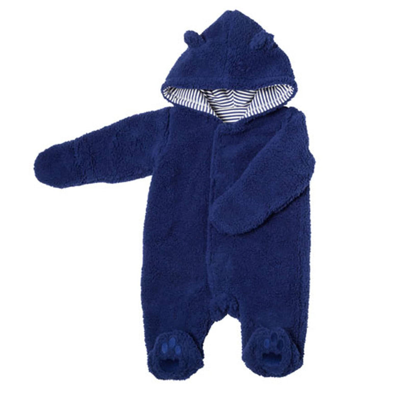 Magnetic Bears Blueberry Fleece Pram - re-loved