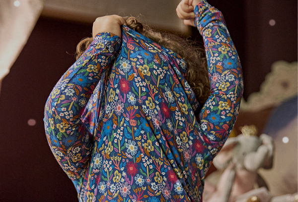 Soft fabrics are gentle on skin & on the earth.