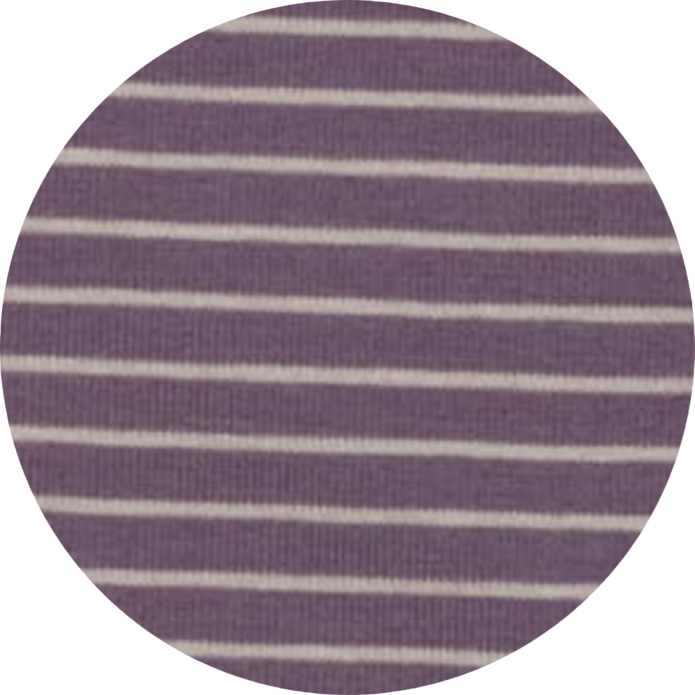 Plum / Rainy Day Stripe
