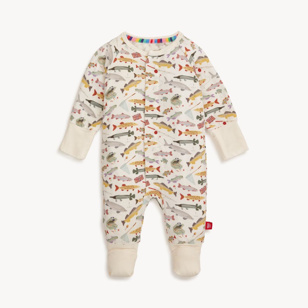 reel good time modal magnetic grow with me convertible coverall - re-loved