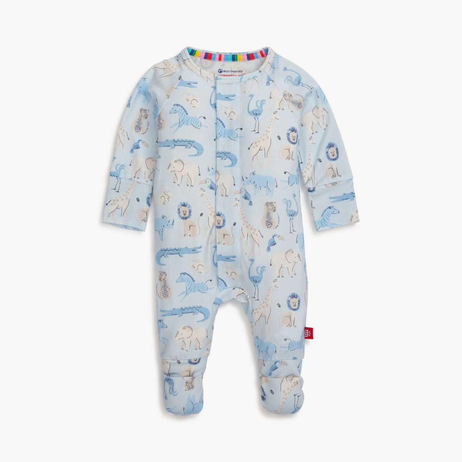 jungle jazz modal magnetic grow with me convertible coverall - re-loved