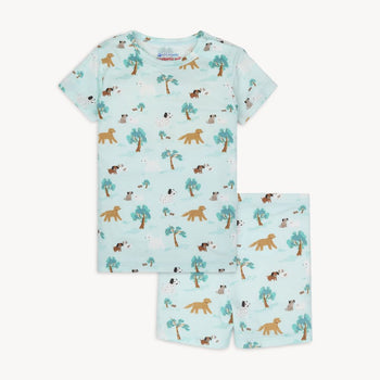 central bark modal magnetic no drama pajama short sleeve short set