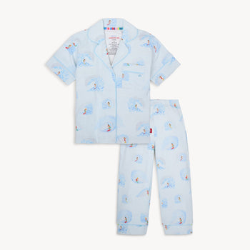 big sur RightFit™ magnetic classic with a twist short sleeve pajama set