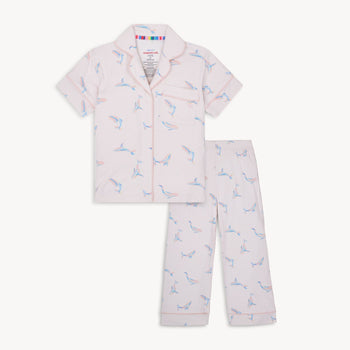 i whale always love you right fit magnetic classic with a twist pajama set