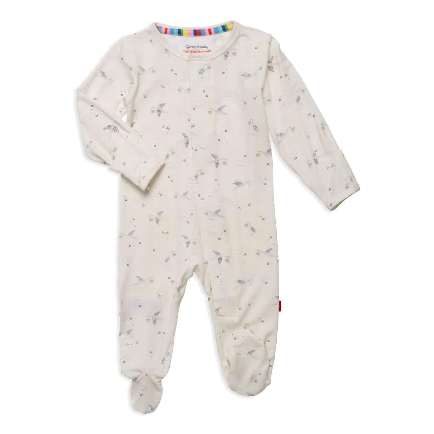 beary special delivery modal magnetic parent favorite footie - re-loved