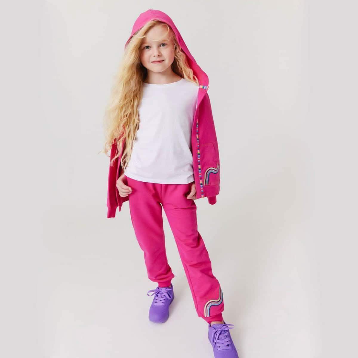 berry crush organic cotton jogger pant - re-loved