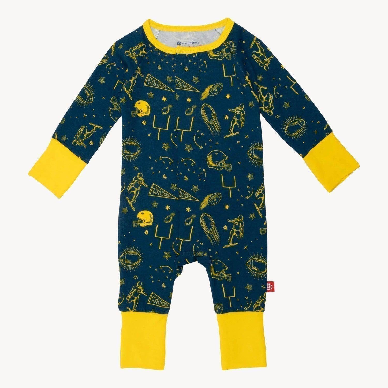 blue game day modal magnetic convertible grow with me coverall