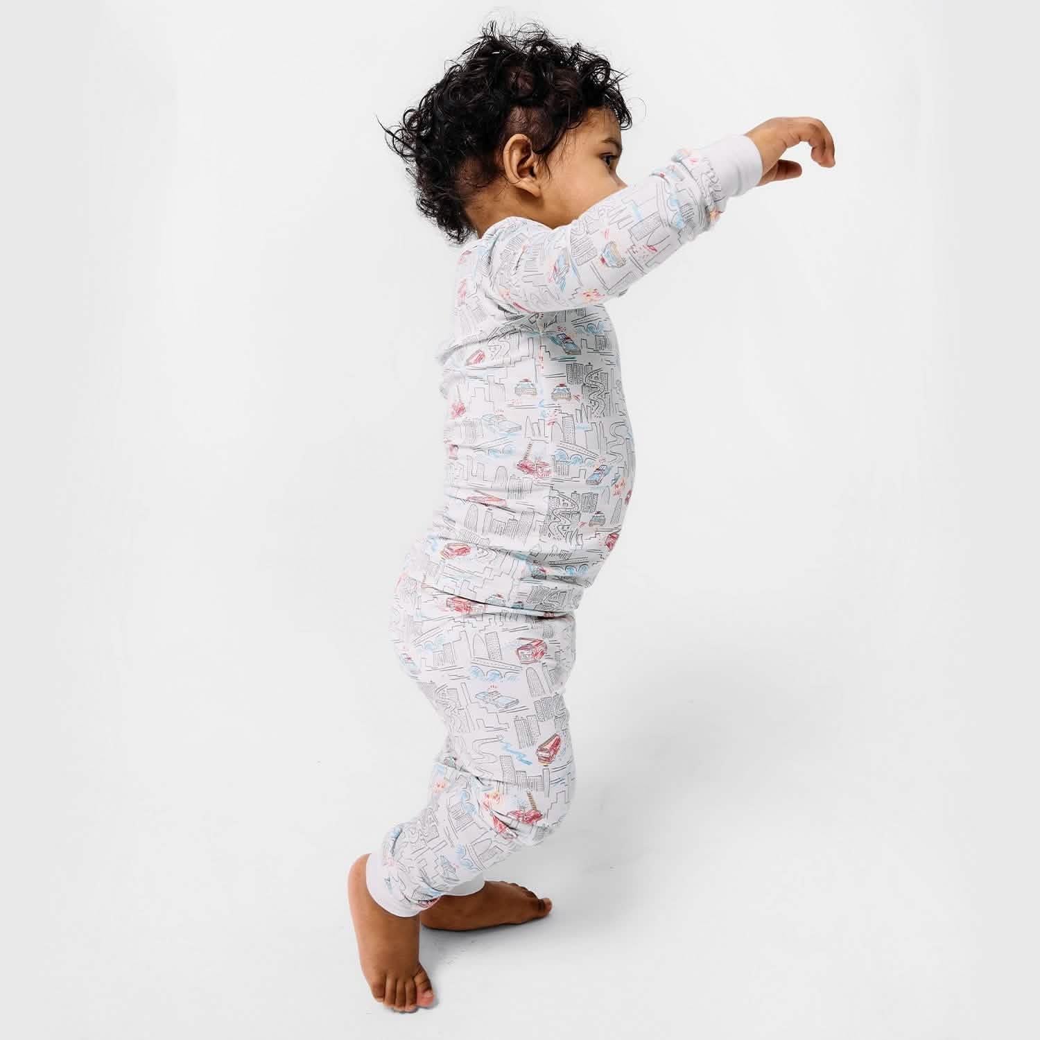 chief of sleep modal magnetic no drama pajama kids long sleeve set