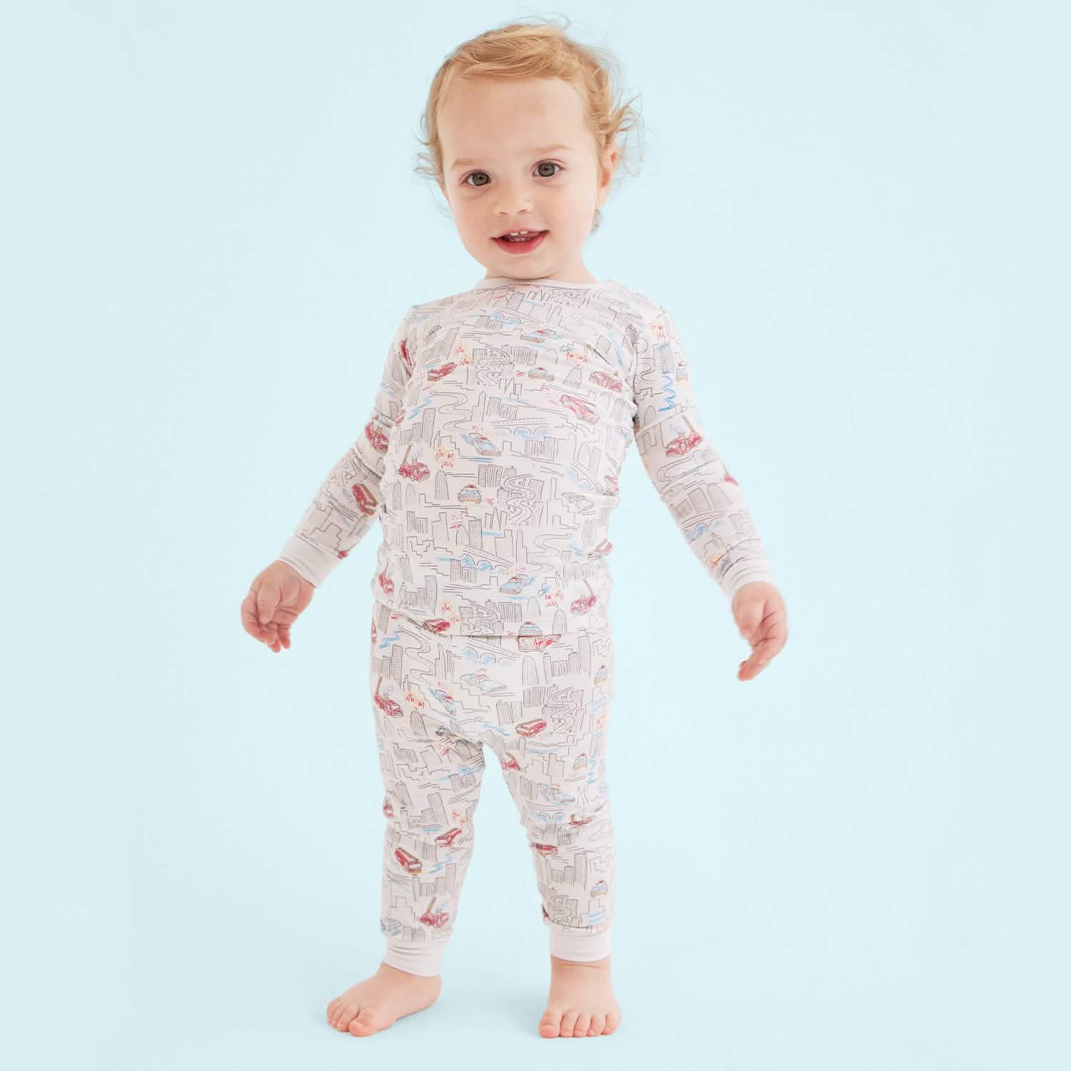 chief of sleep modal magnetic no drama pajama toddler long sleeve set