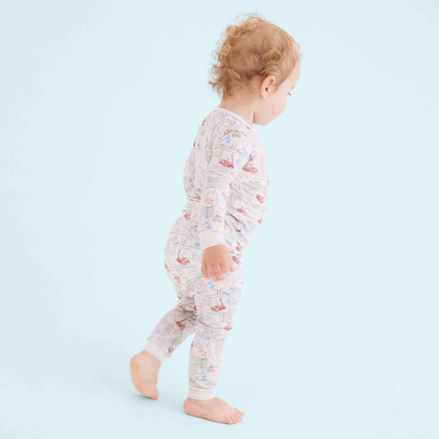 chief of sleep modal magnetic no drama pajama toddler long sleeve set