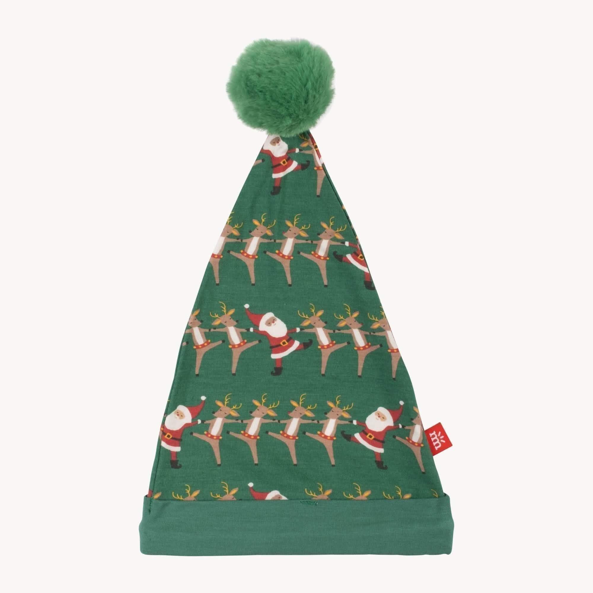 christmas can can modal pom pom hat | baby - re-loved