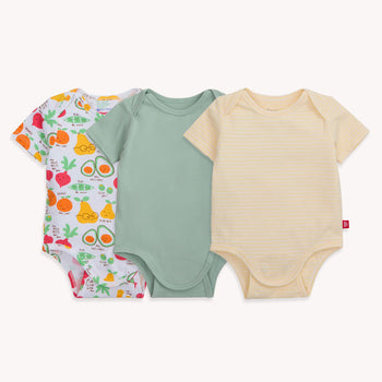 veggies quest cloudstretch™ magnetic bodysuit | 3 set