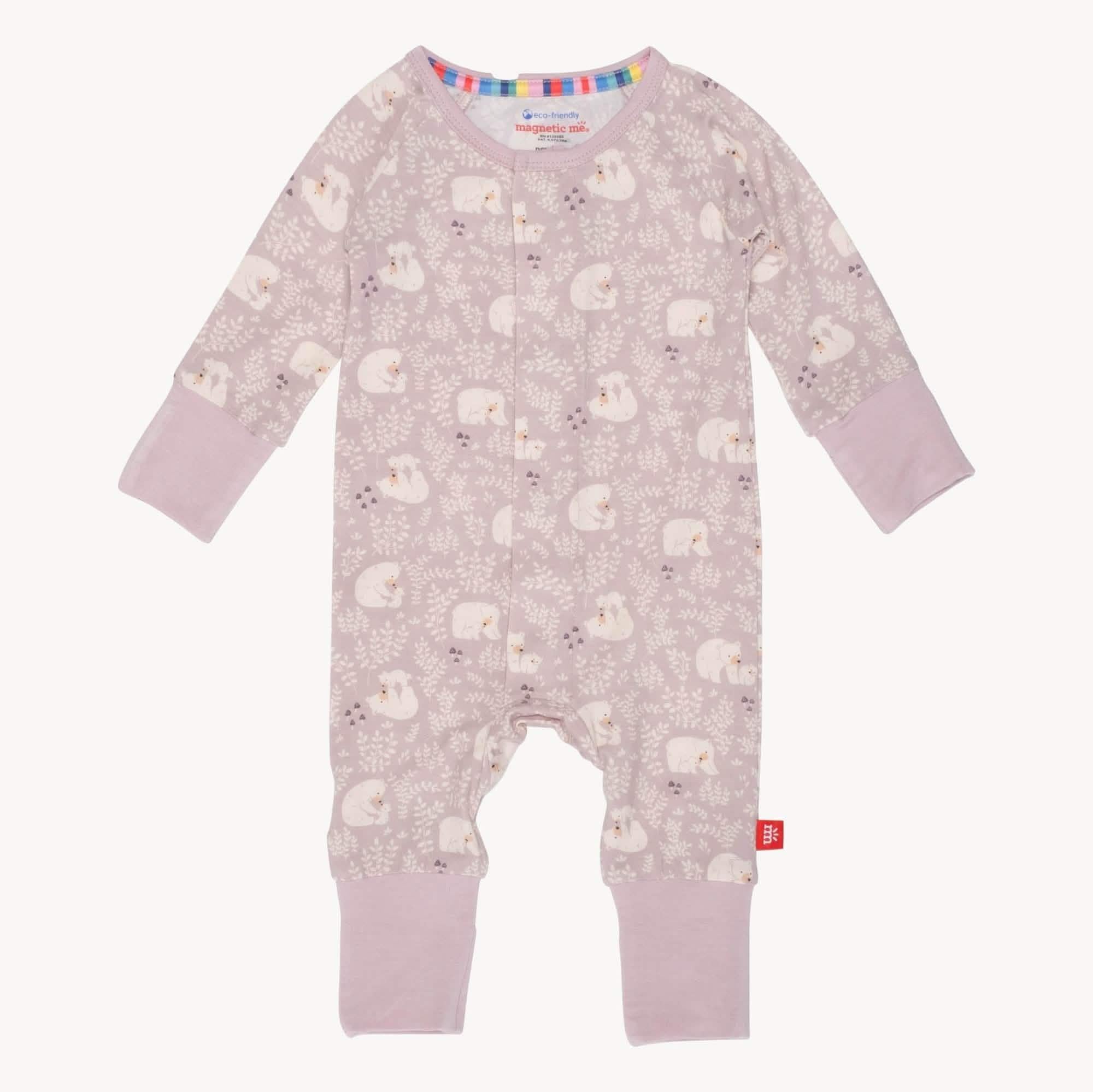 cuddle club modal magnetic convertible grow with me coverall - re-loved