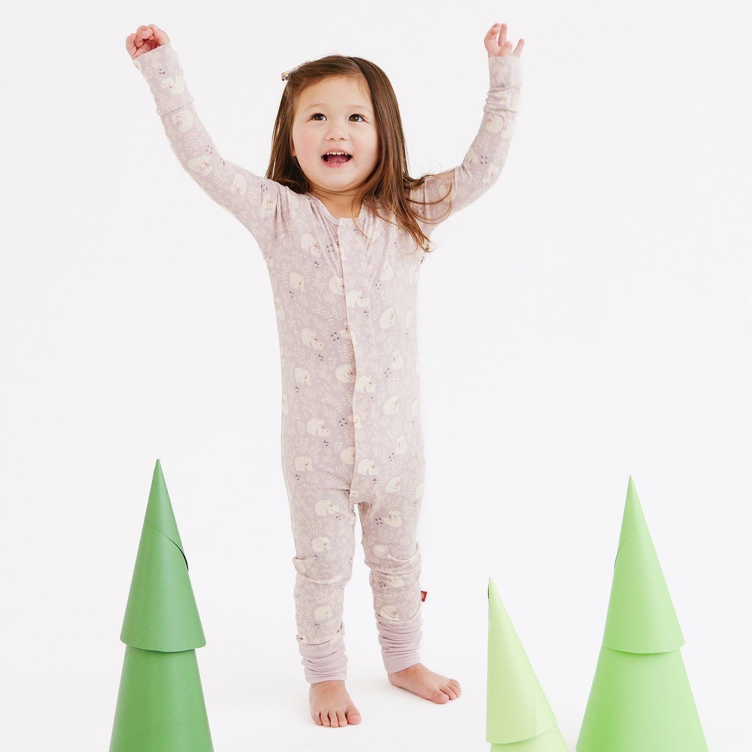 cuddle club modal magnetic convertible grow with me coverall - re-loved