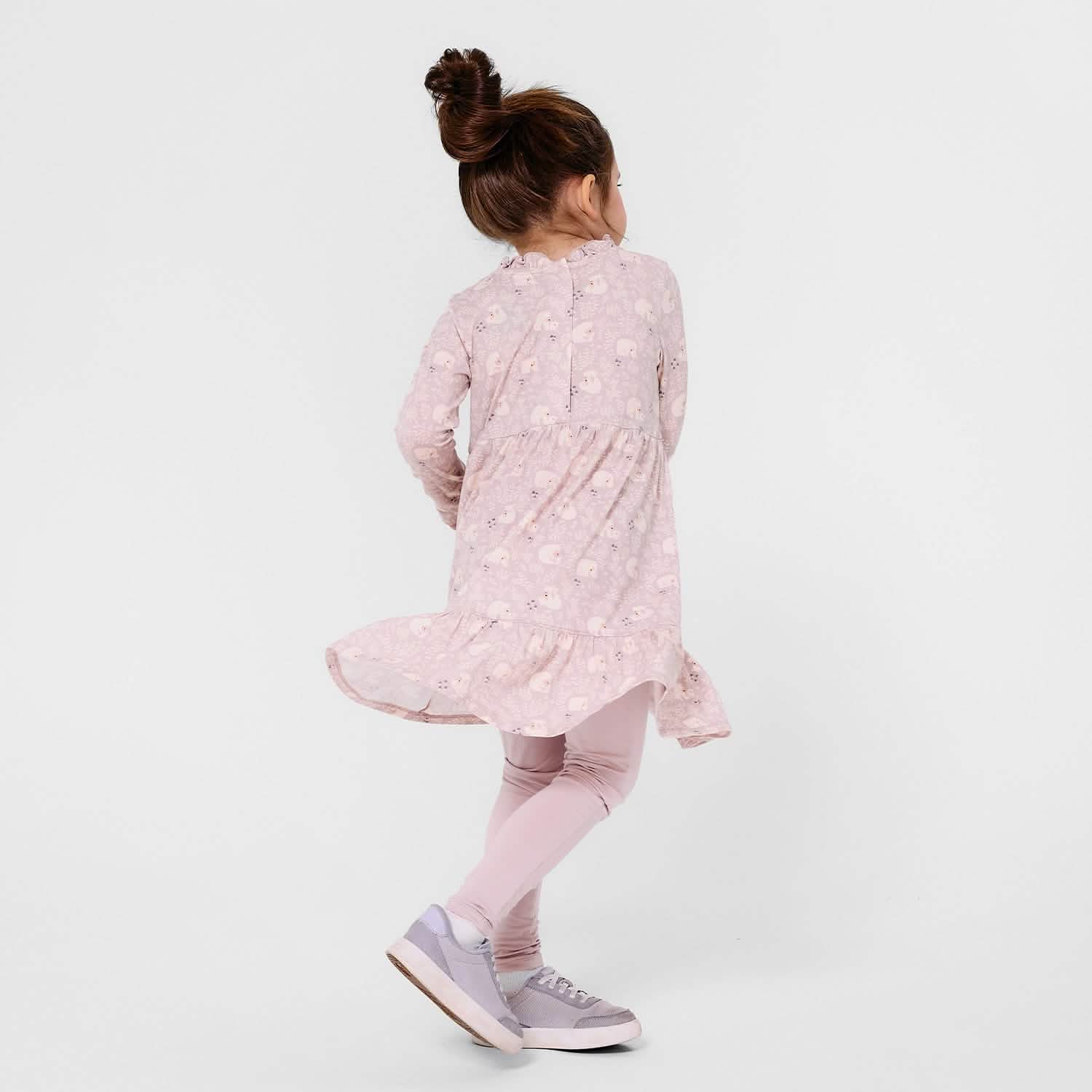 cuddle club modal magnetic easy peasy dress + legging set