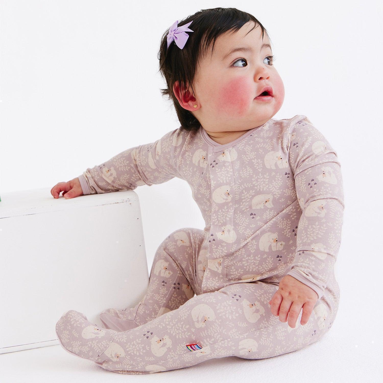 cuddle club modal magnetic parent favorite footie - re-loved