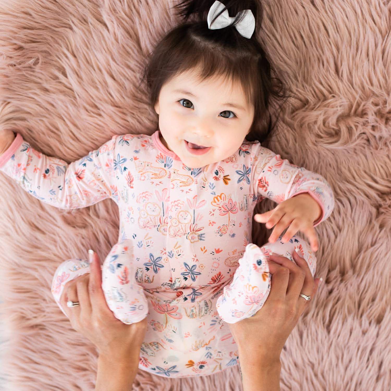 dandy lions modal magnetic footie - re-loved