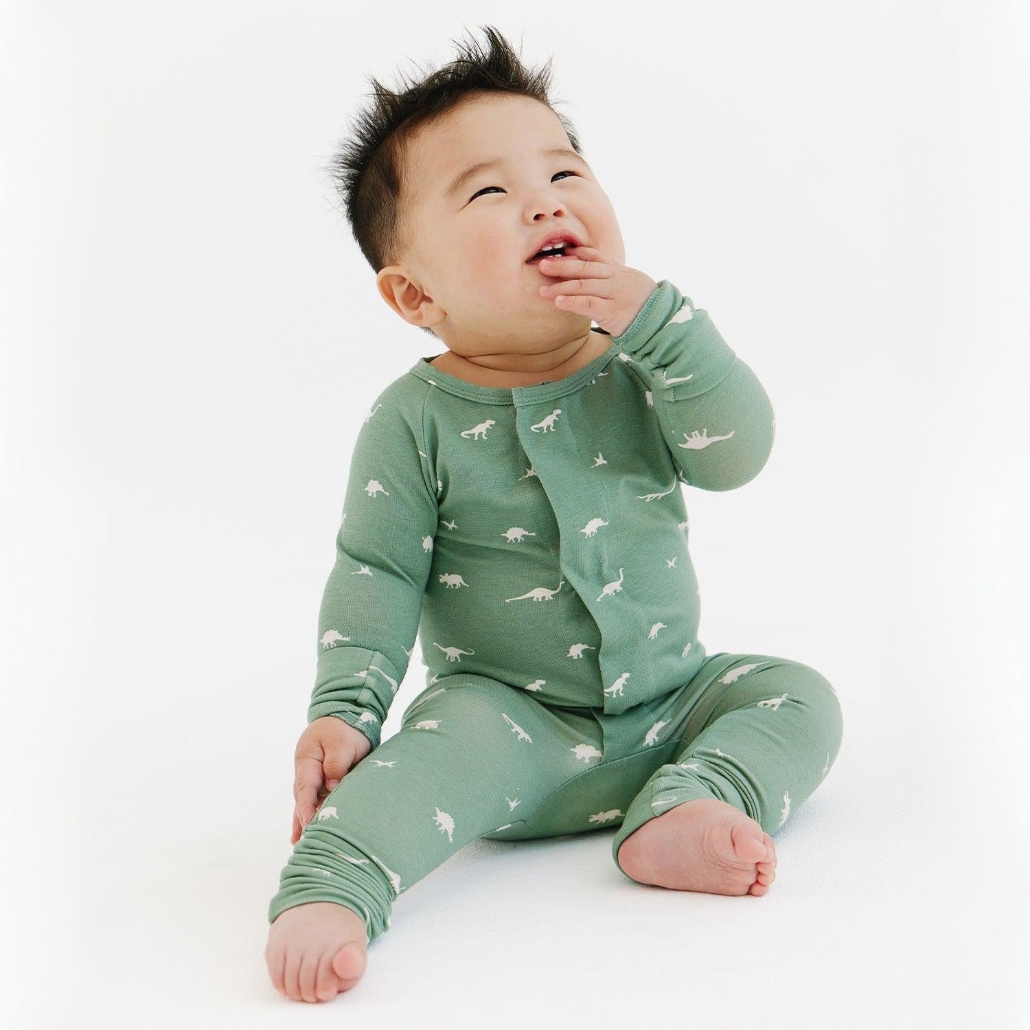 dino cloudstretch™ magnetic convertible coveralls - re-loved