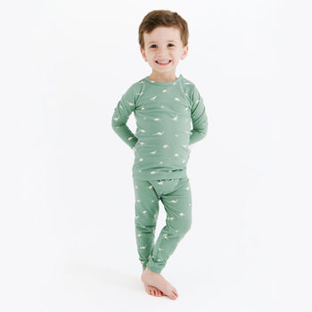 dino cloudstretch™ magnetic kids pajama set