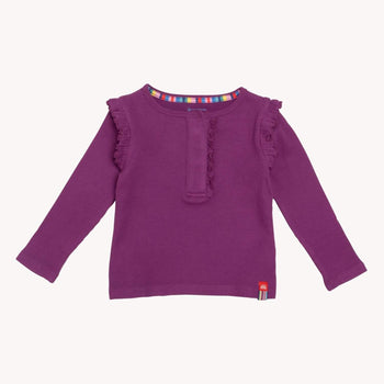 elderberry waffle modal magnetic henley top