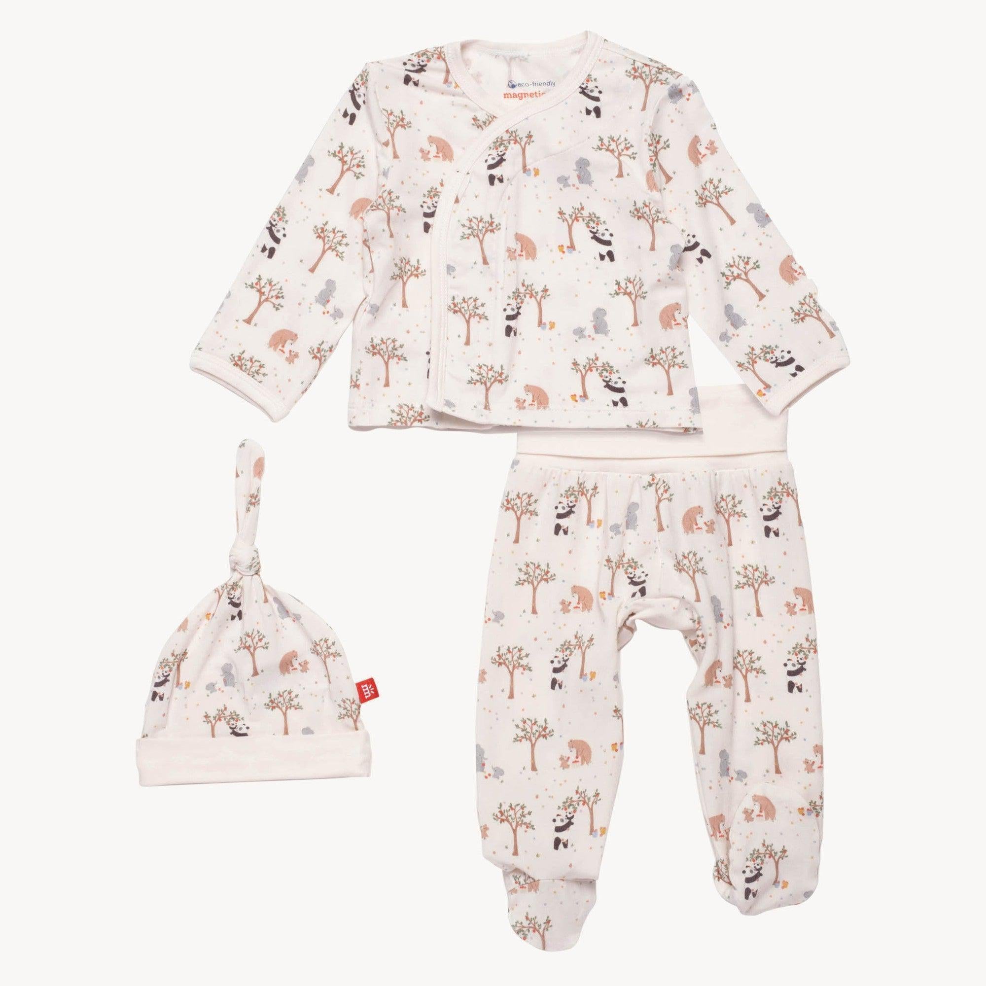 family tree modal magnetic take me home kimono set - re-loved