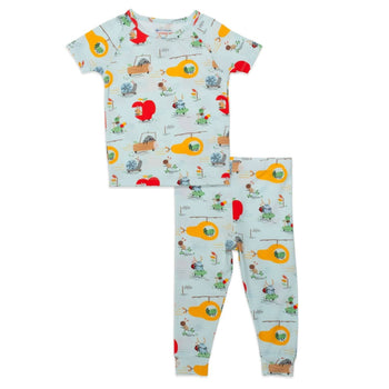 fruity peddlers modal magnetic no drama toddler pajama short sleeve set
