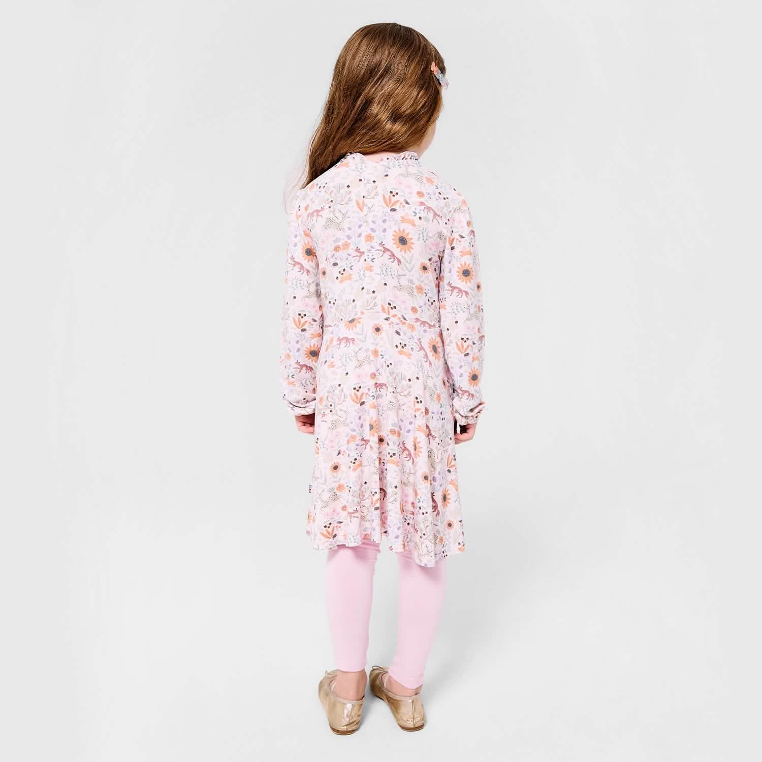 garden of dreams modal magnetic easy peasy dress + legging set