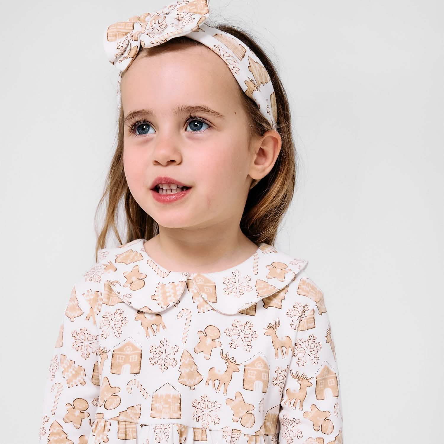 gingerbread lane organic cotton magnetic easy peasy dress