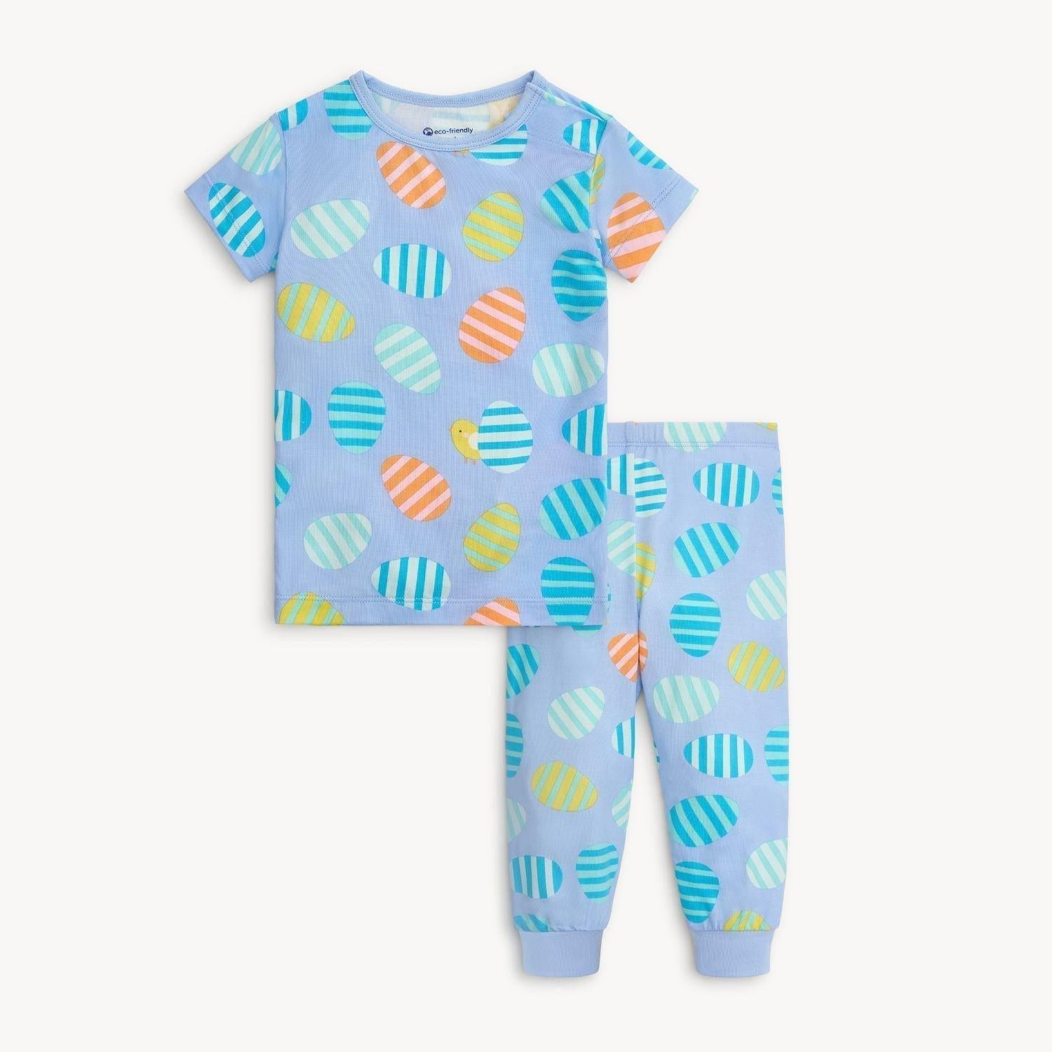 great eggspectations modal magnetic no drama pajama short sleeve set - re-loved