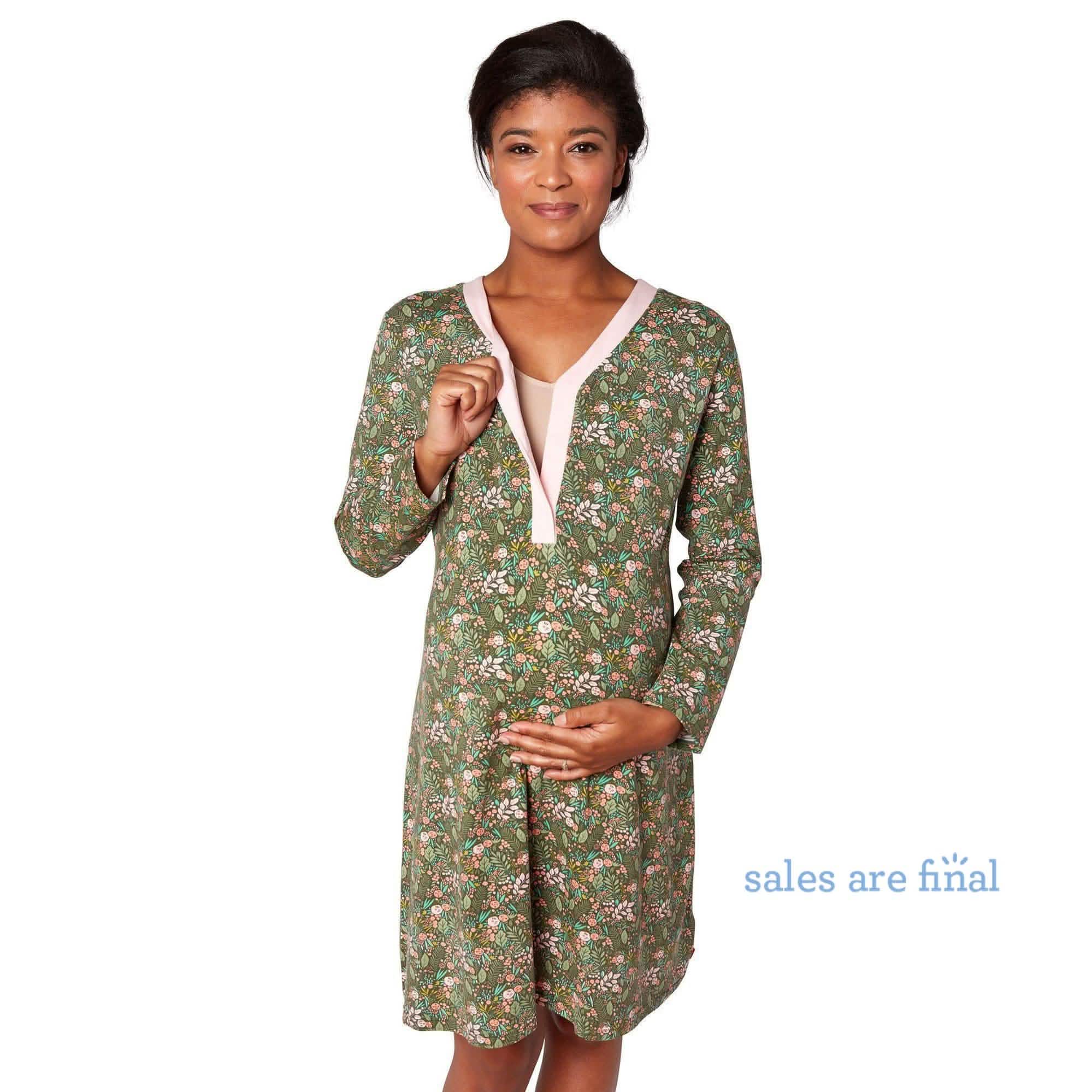harlow modal magnetic nursing nightgown - re-loved