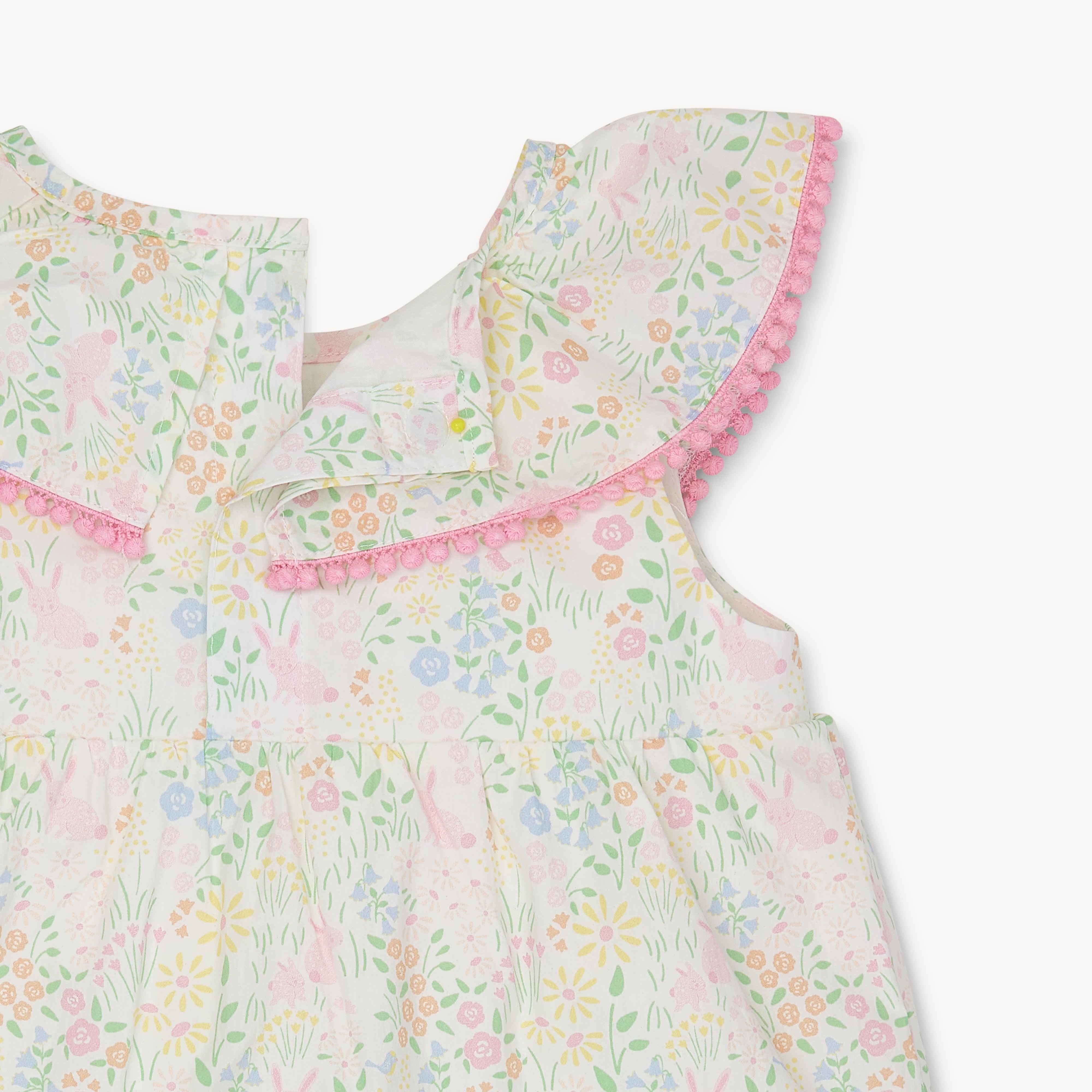 hoppy garden cotton magnetic easy peasy sleeveless dress