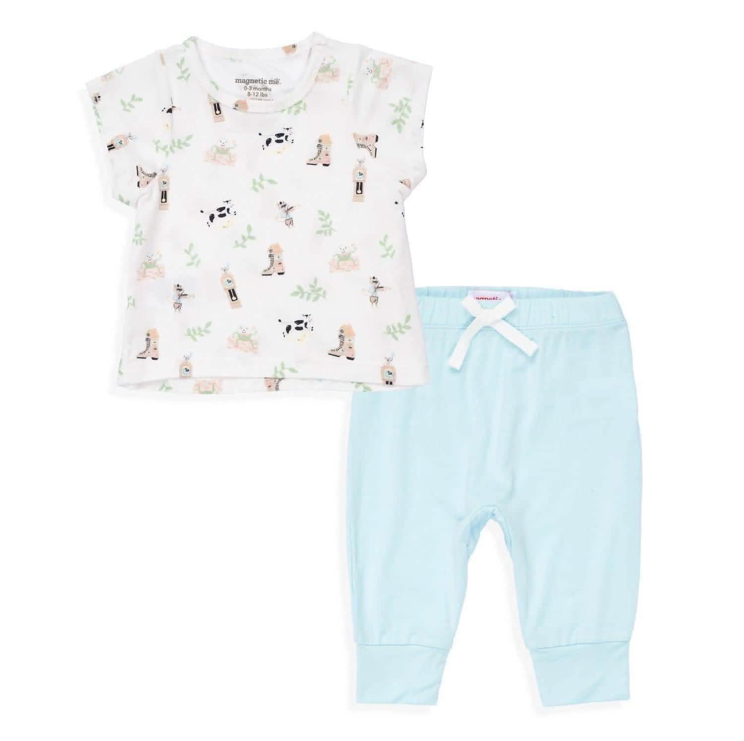 introduce mother goose magnetic modal infant set | blue - re-loved