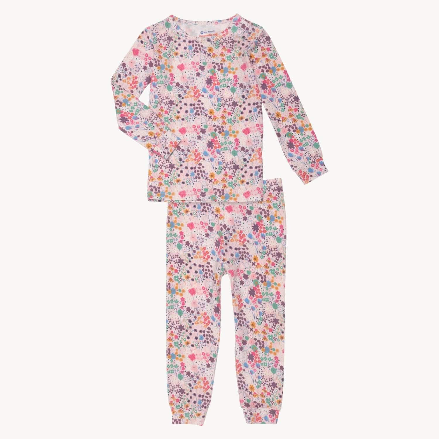 isla modal magnetic no drama pajama kids long sleeve set