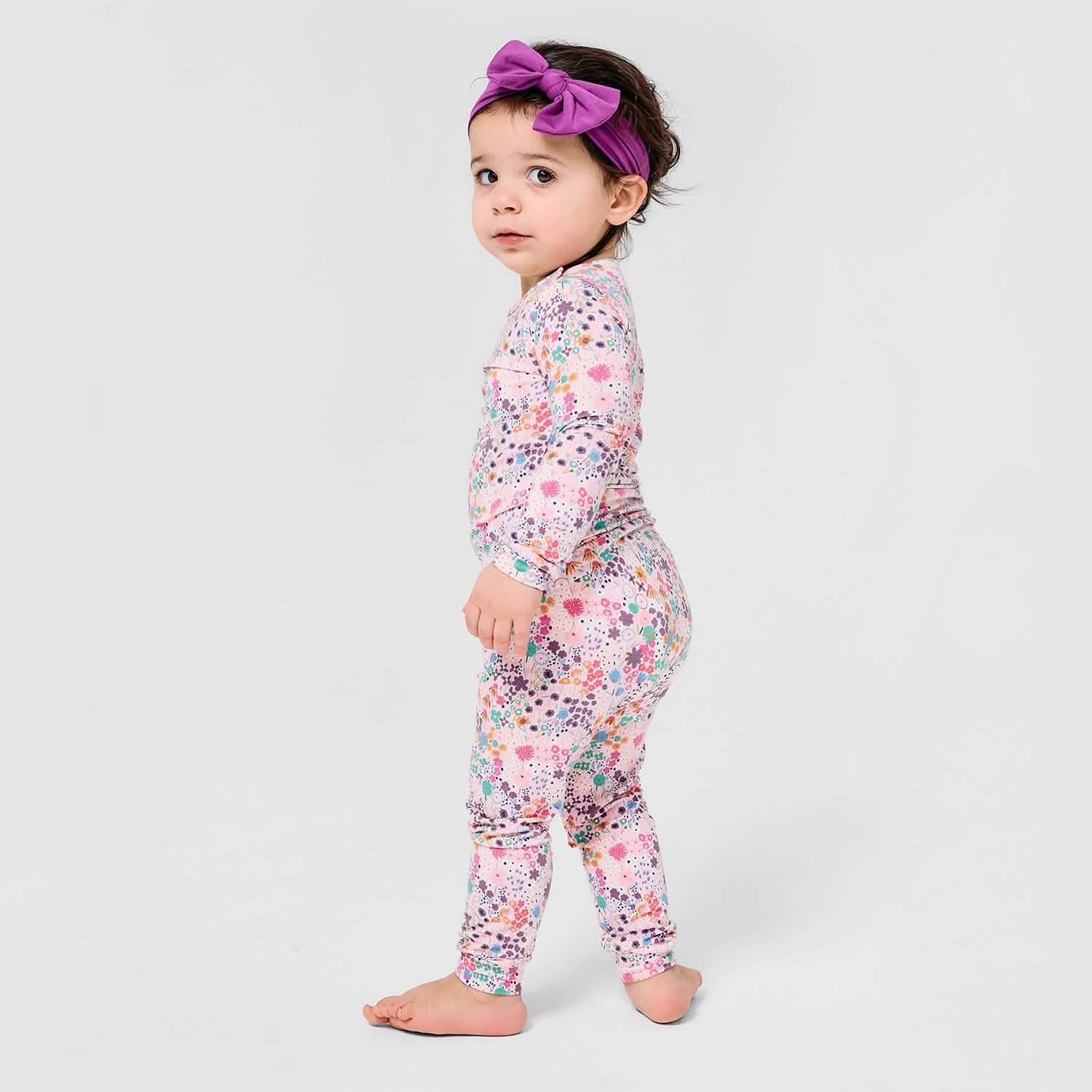 isla modal magnetic no drama pajama kids long sleeve set