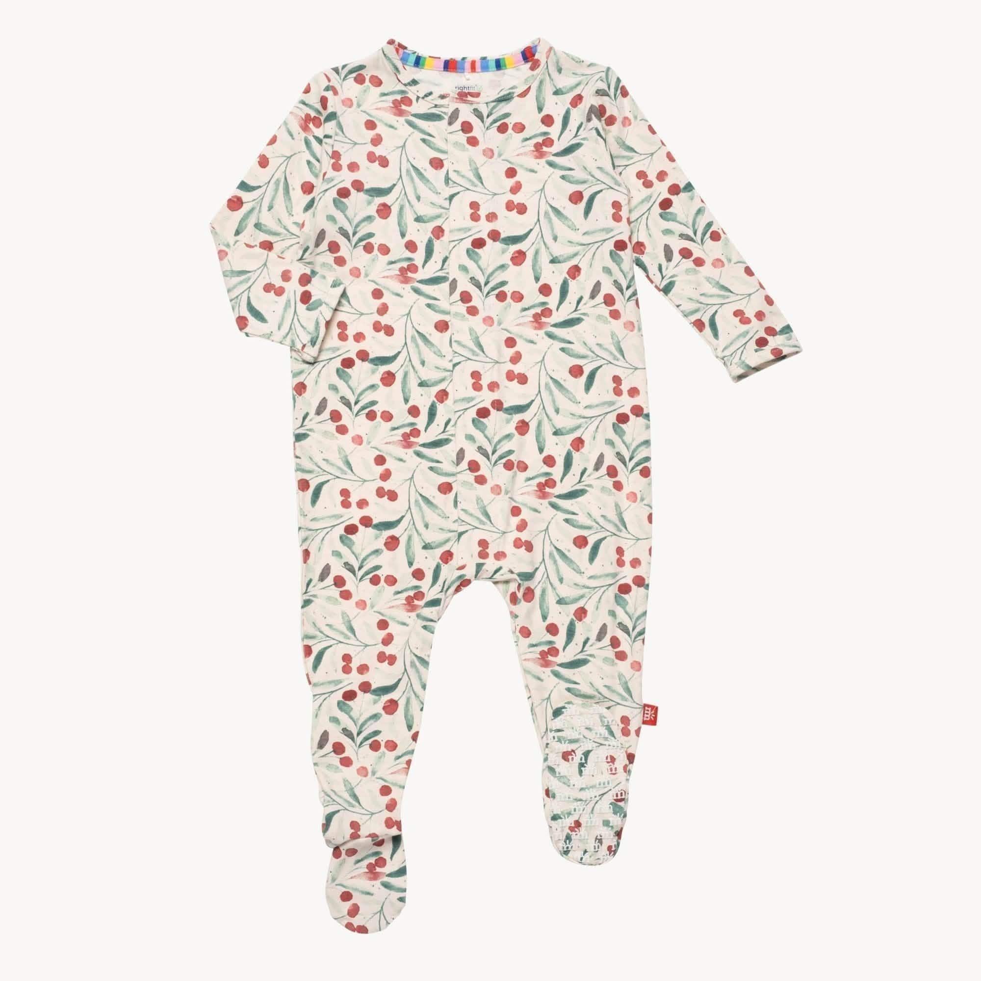 kiss me baby one more time RightFit™ magnetic parent favorite footie - re-loved