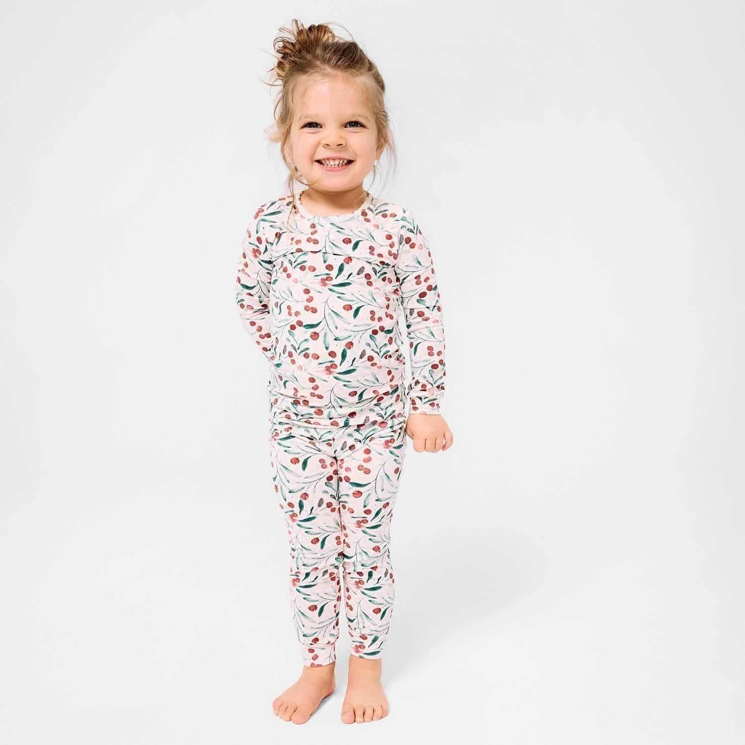 kiss me baby one more time modal magnetic no drama pajama long sleeve set - re-loved
