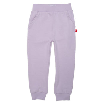 lavender french terry jogger pant