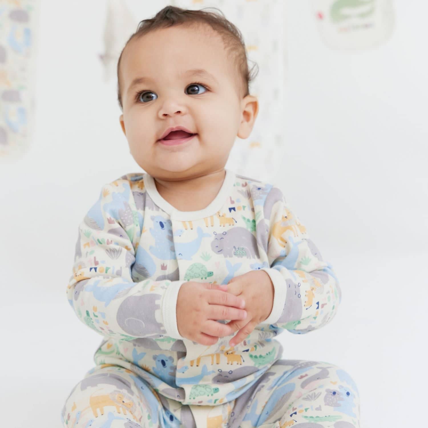 little lovin organic cotton magnetic parent favorite footie