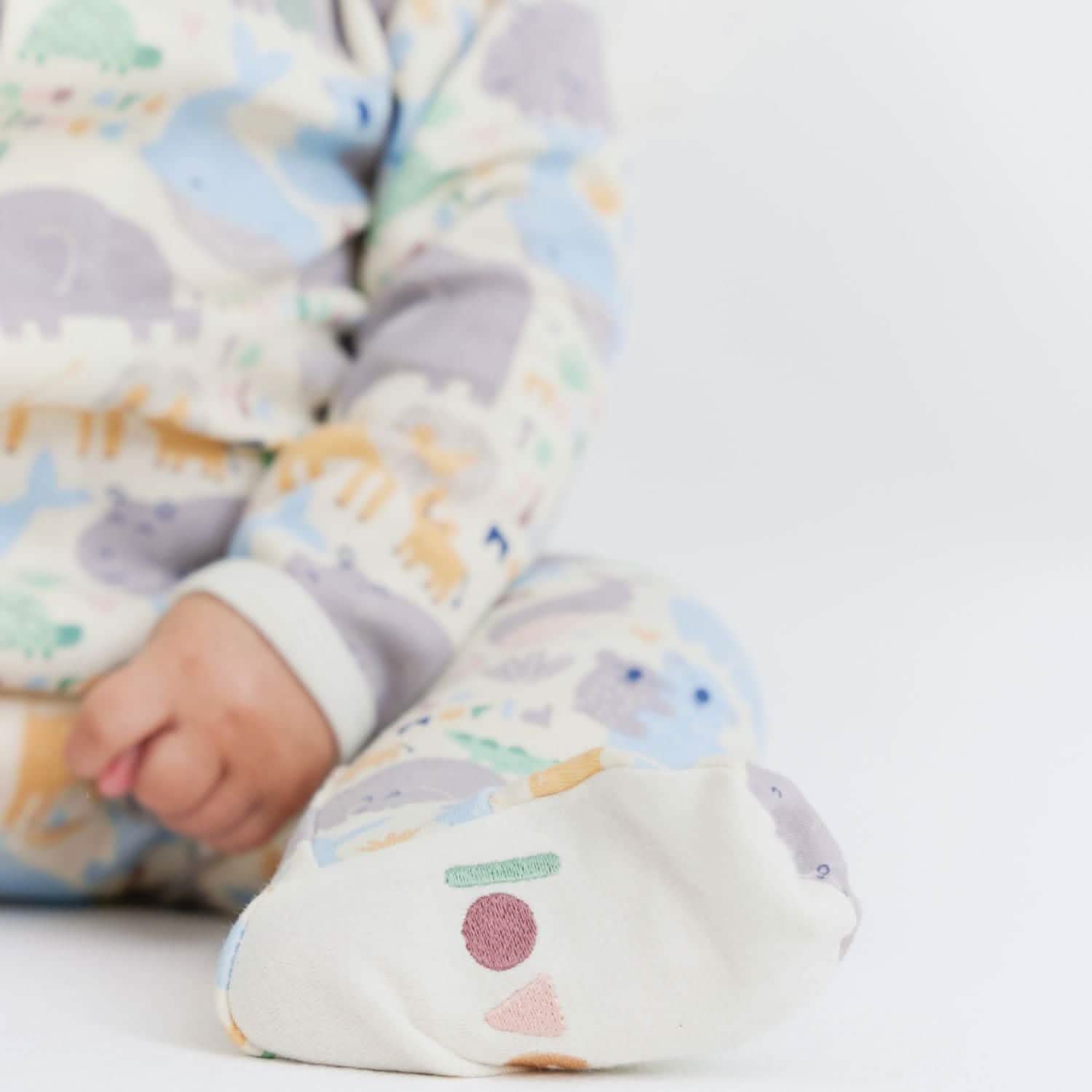 little lovin organic cotton magnetic parent favorite footie