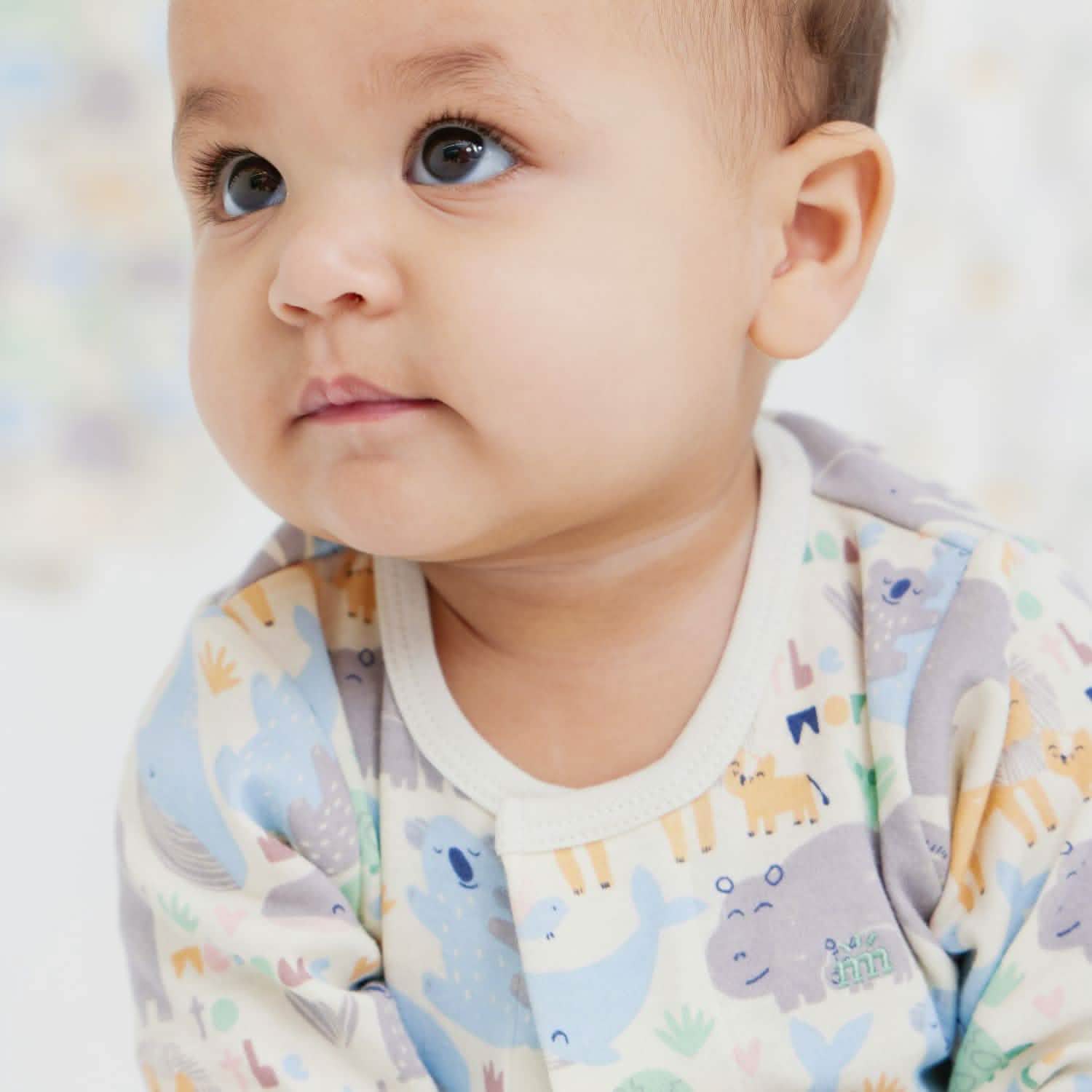 little lovin organic cotton magnetic parent favorite footie