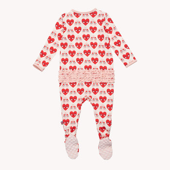 lookin' so crazy in love RightFit™ magnetic parent favorite footie