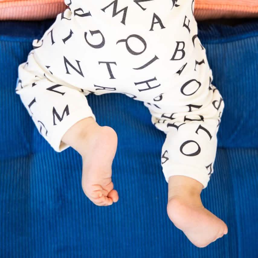 love letters organic cotton magnetic coverall