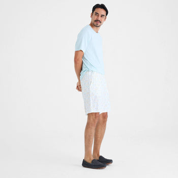 men's life cycle modal dream sleep top + shorts pajama set