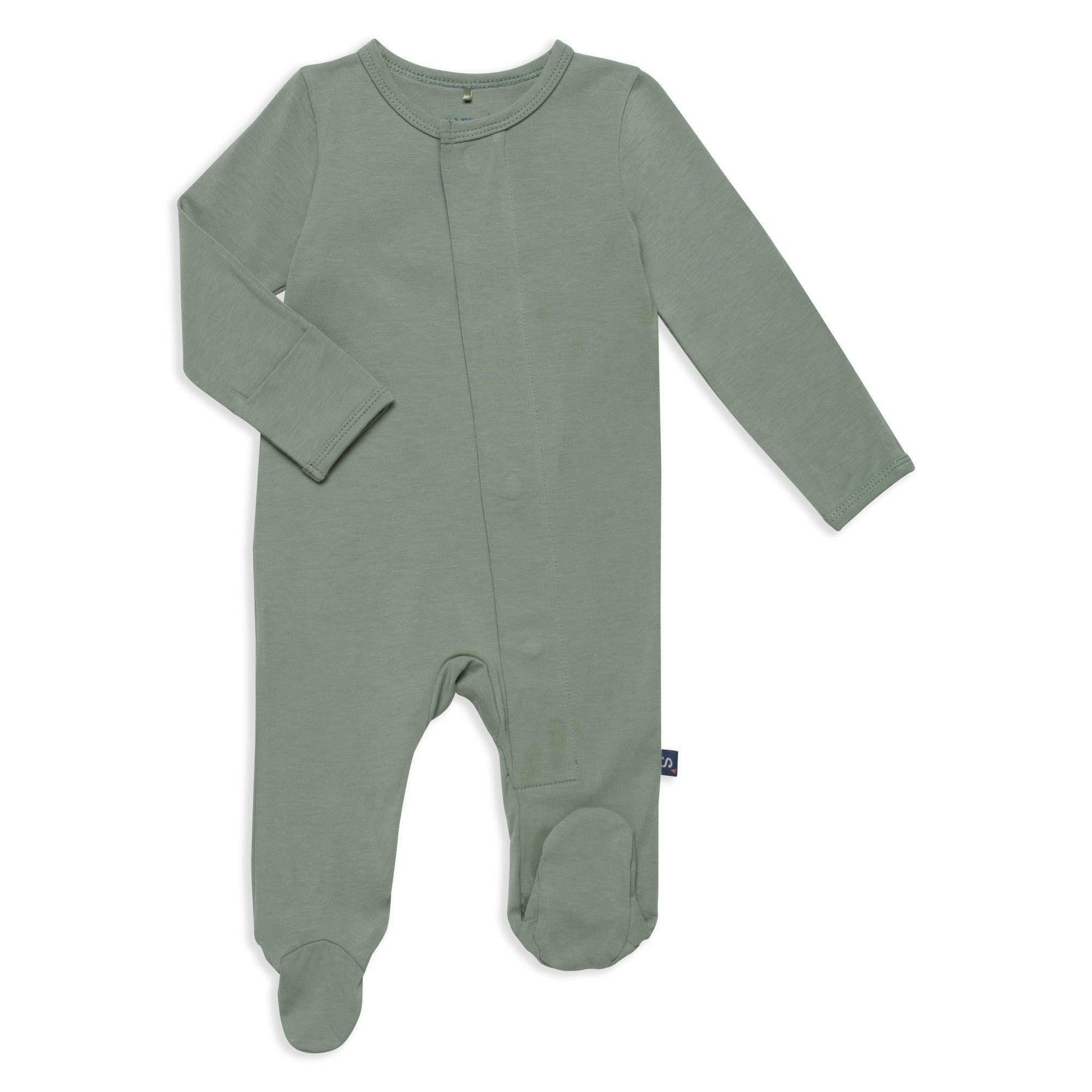 mountain green cloudstretch™ magnetic footie - re-loved