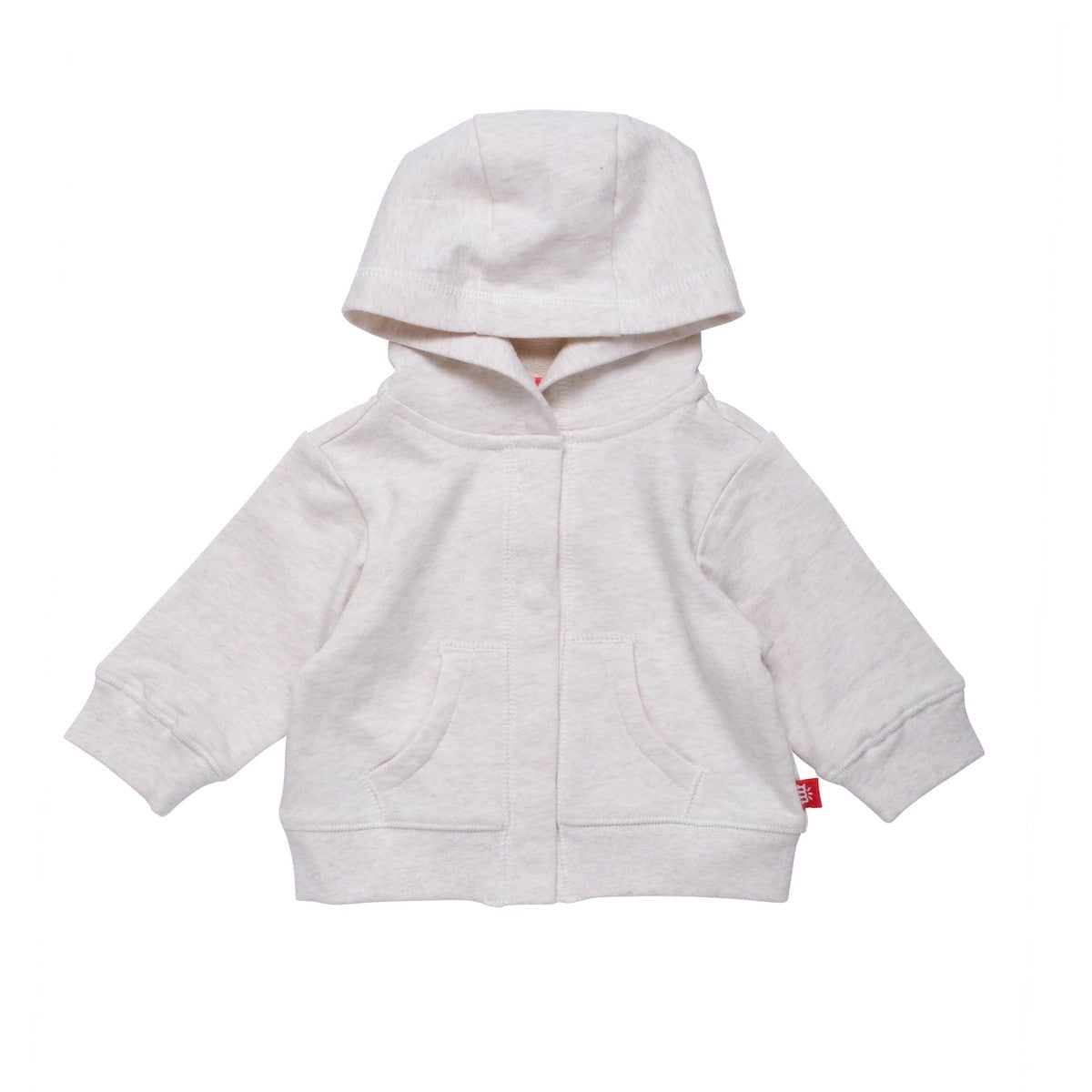oatmeal heather organic cotton magnetic hoodie – Magnetic Me