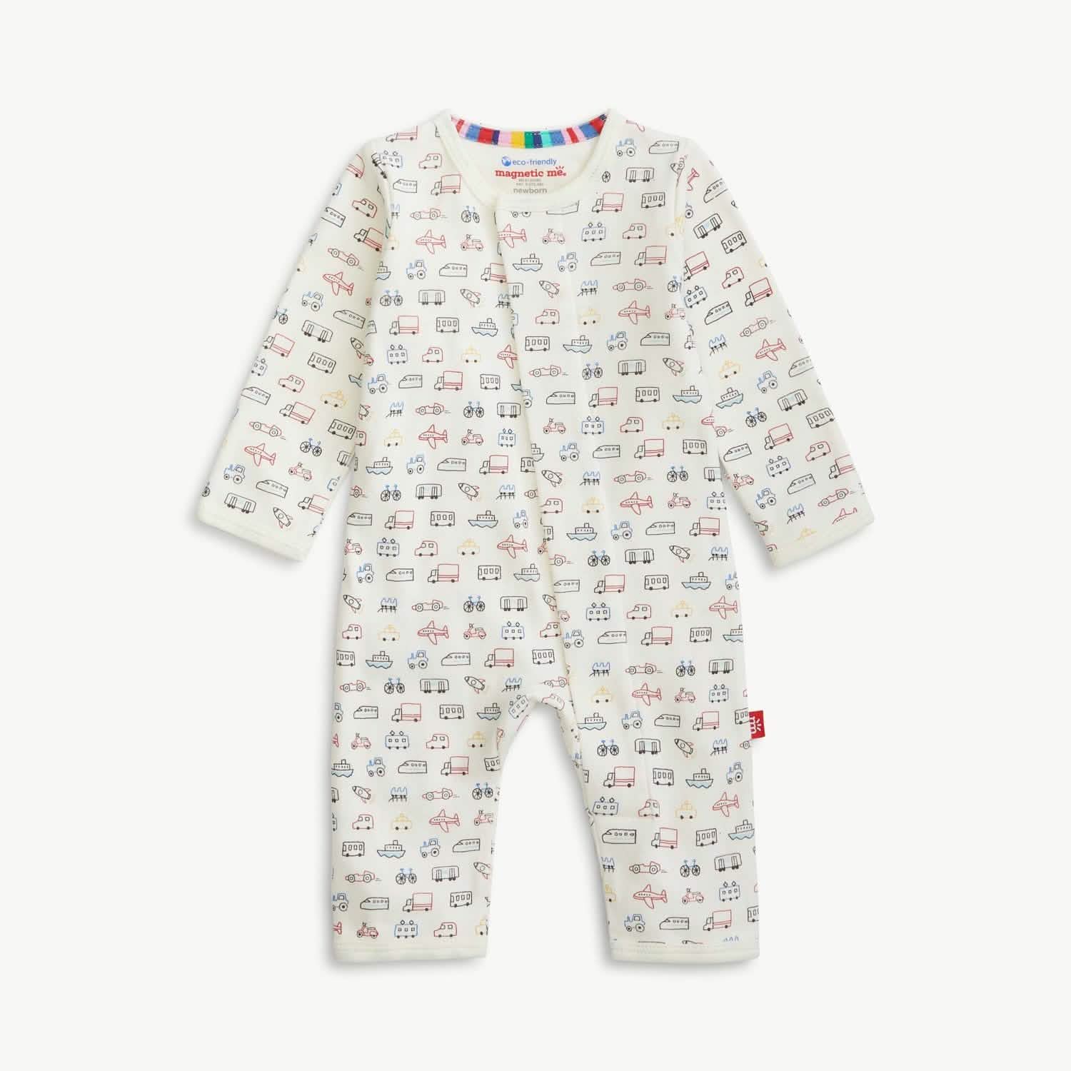 on the go organic cotton magnetic coverall