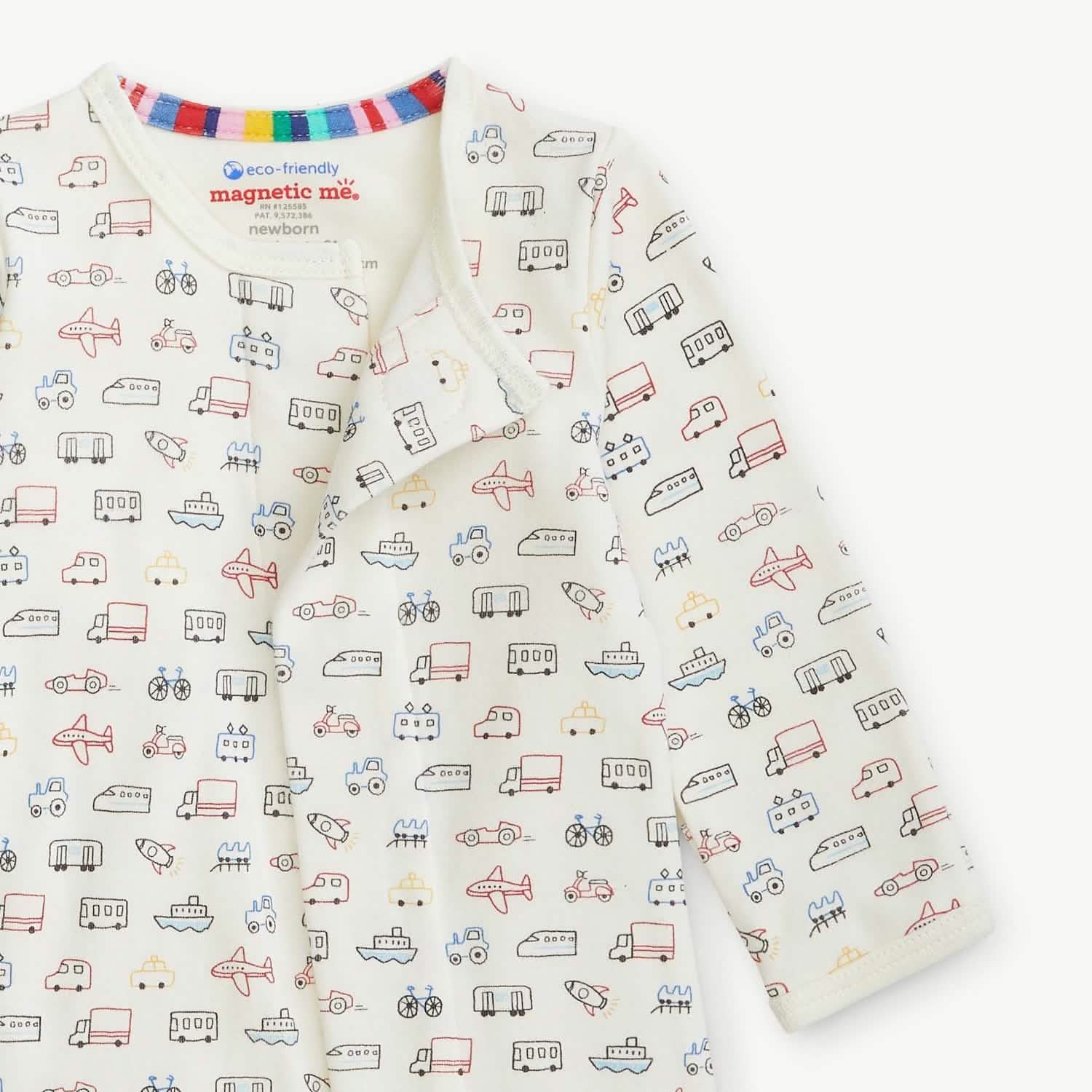 on the go organic cotton magnetic coverall