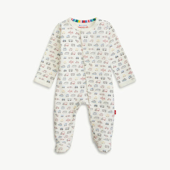 on the go organic cotton magnetic parent favorite footie