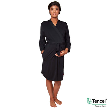 onyx women's modal robe